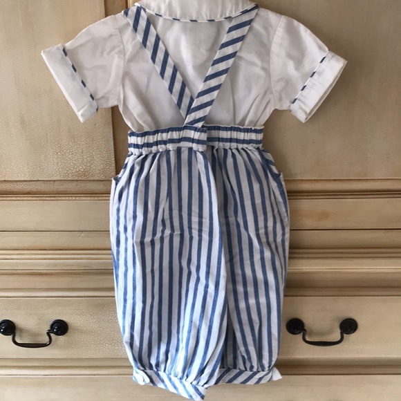 Baby CARY romper-overalls & shirt-18 mo - Picture 4 of 5